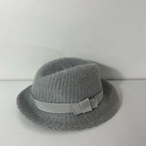 Vintage Eaton’s Fedora Style Hat Grey Made in Italy Womens